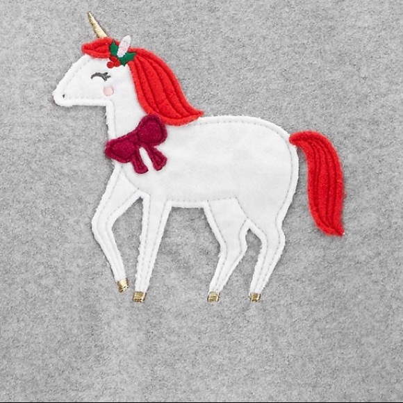 Carter’s Toddler Girls Unicorn Fleece Pajamas NWT - Picture 2 of 9